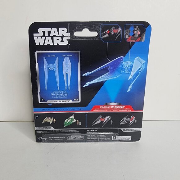 Star Wars Micro Galaxy Squadron KYLO REN'S TIE WHISPER #0139 RARE - NIB - Picture 5 of 7